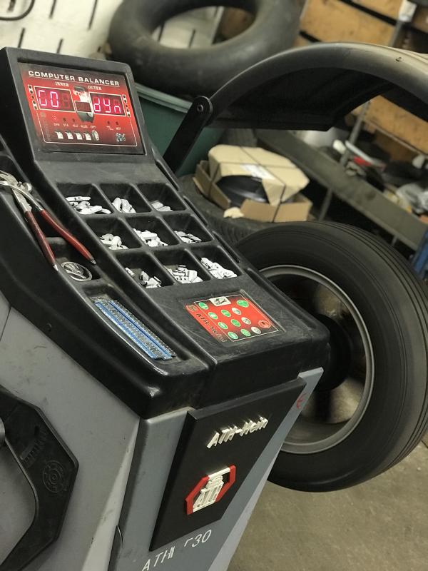 Pneuservis osobních vozů